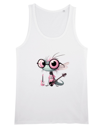 Pink Punk -dragonfly 2 White