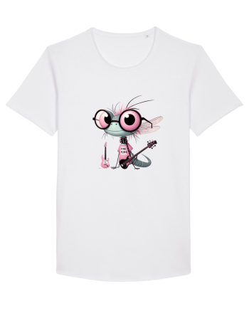 Pink Punk -dragonfly 2 White