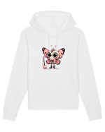 Pink Punk -butterfly 1 Hanorac Unisex Drummer