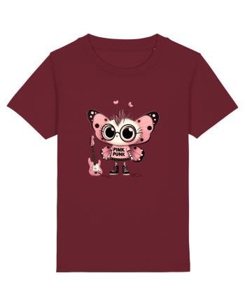 Pink Punk -butterfly 1 Burgundy