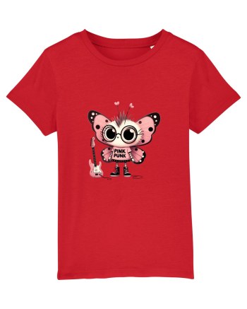 Pink Punk -butterfly 1 Red