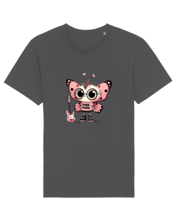 Pink Punk -butterfly 1 Anthracite