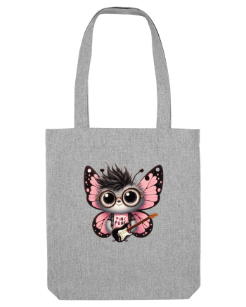 Pink Punk -butterfly 2 Heather Grey