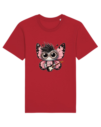 Pink Punk -butterfly 2 Red
