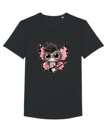 Pink Punk -butterfly 2 Black