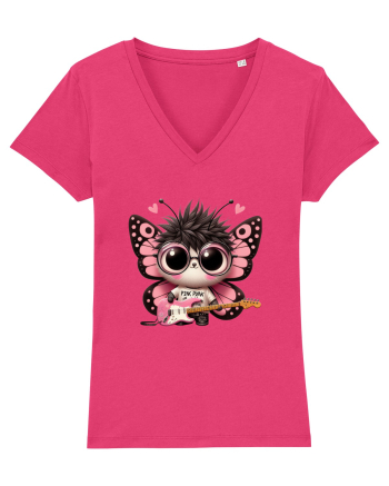 Pink Punk -butterfly 3 Raspberry