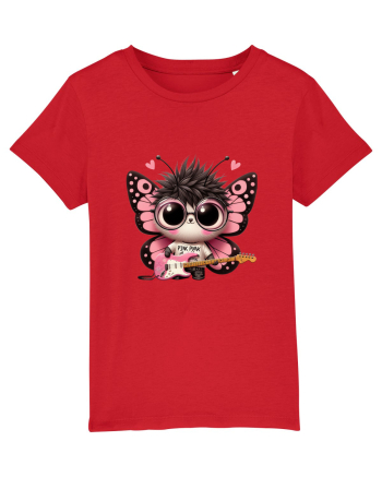 Pink Punk -butterfly 3 Red