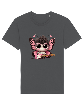 Pink Punk -butterfly 3 Anthracite