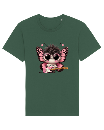 Pink Punk -butterfly 3 Bottle Green