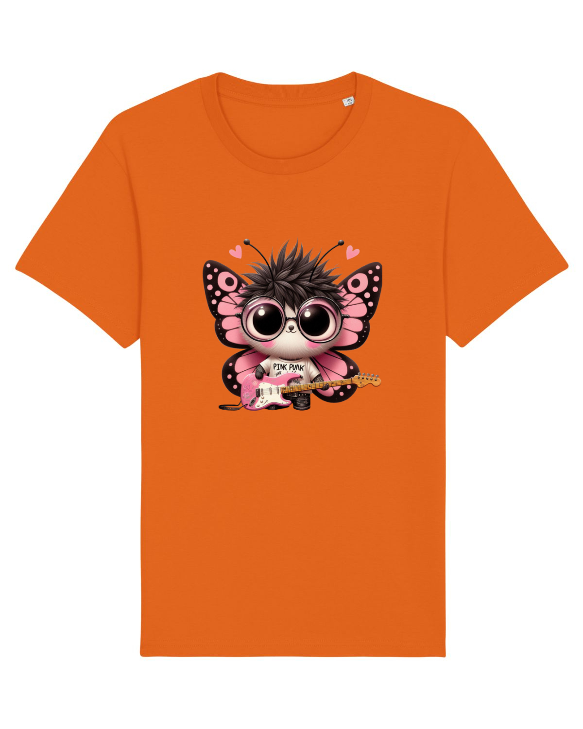 Tricou mânecă scurtă Unisex Rocker Bright Orange