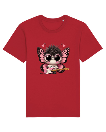Pink Punk -butterfly 3 Red