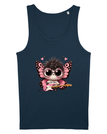 Pink Punk -butterfly 3 Navy
