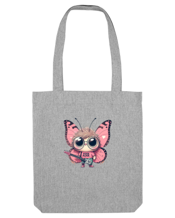 Pink Punk -butterfly 4 Heather Grey