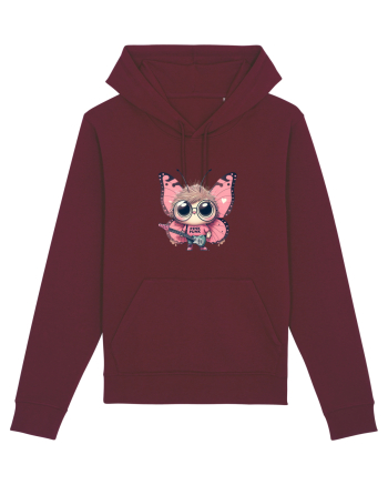 Pink Punk -butterfly 4 Burgundy
