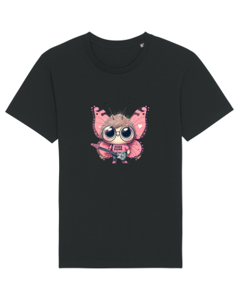 Pink Punk -butterfly 4 Black