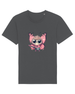 Pink Punk -butterfly 4 Tricou mânecă scurtă Unisex Rocker