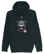 Pink Punk -gray bear 1 Hanorac cu fermoar Unisex Connector