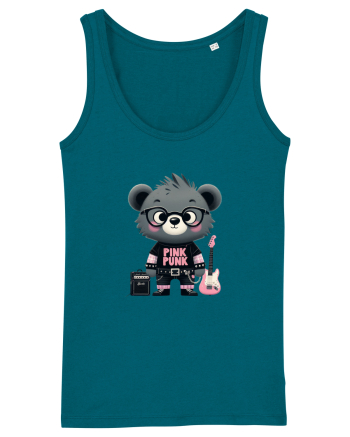 Pink Punk -gray bear 1 Ocean Depth