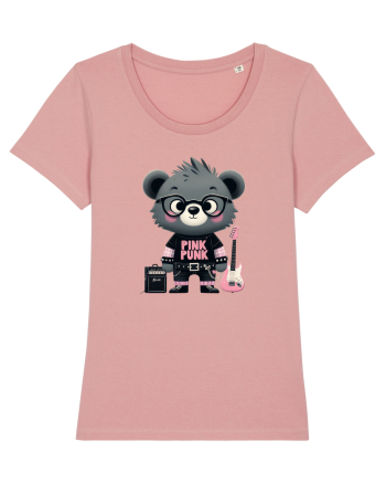 Pink Punk -gray bear 1 Canyon Pink