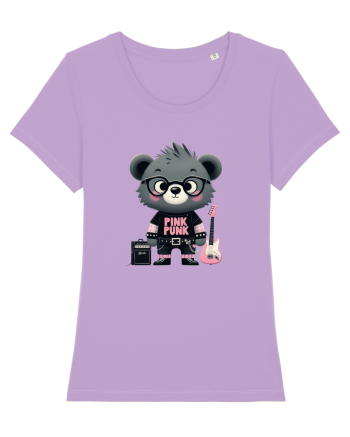Pink Punk -gray bear 1 Lavender Dawn