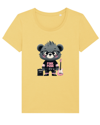 Pink Punk -gray bear 1 Jojoba
