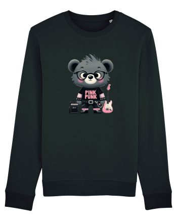 Pink Punk -gray bear 1 Black