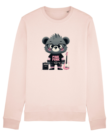 Pink Punk -gray bear 1 Candy Pink