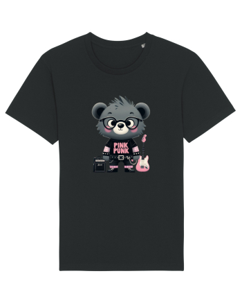 Pink Punk -gray bear 1 Black