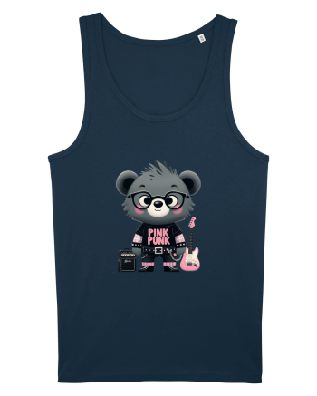 Pink Punk -gray bear 1 Navy