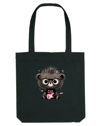 Pink Punk -gray bear 2 Black