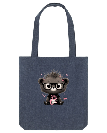 Pink Punk -gray bear 2 Midnight Blue