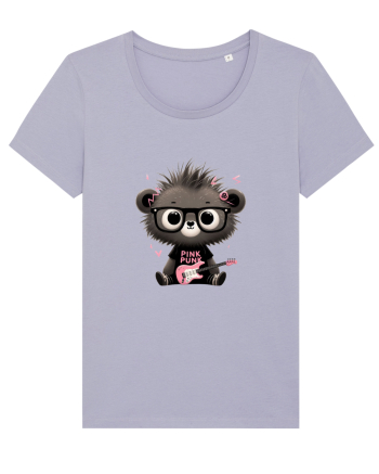 Pink Punk -gray bear 2 Lavender
