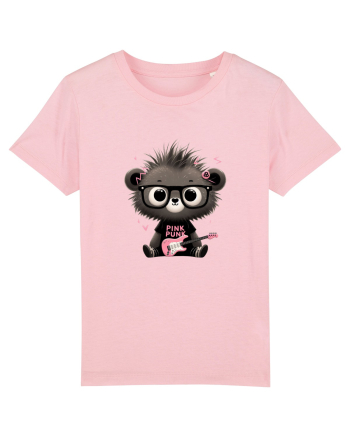 Pink Punk -gray bear 2 Cotton Pink