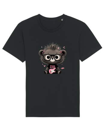 Pink Punk -gray bear 2 Black