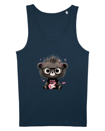 Pink Punk -gray bear 2 Navy