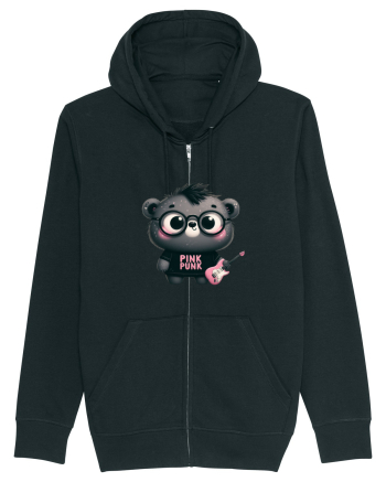 Pink Punk -gray bear 3 Black