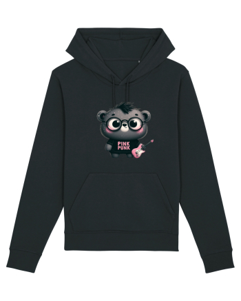 Pink Punk -gray bear 3 Black