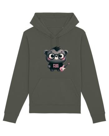 Pink Punk -gray bear 3 Khaki