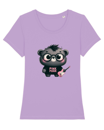 Pink Punk -gray bear 3 Lavender Dawn