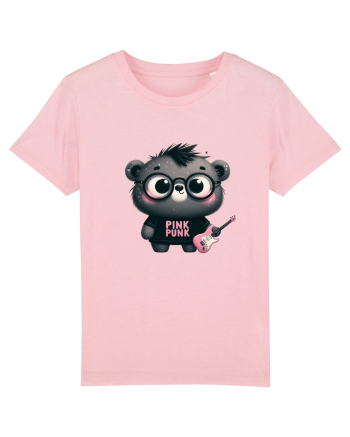 Pink Punk -gray bear 3 Cotton Pink