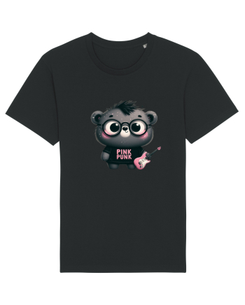 Pink Punk -gray bear 3 Black