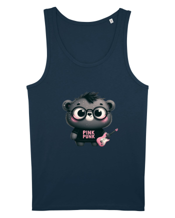 Pink Punk -gray bear 3 Navy