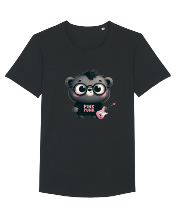 Pink Punk -gray bear 3 Black