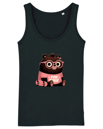 Pink Punk -gray bear 4 Black