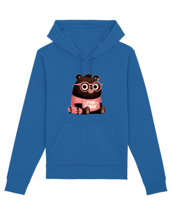 Pink Punk -gray bear 4 Royal Blue