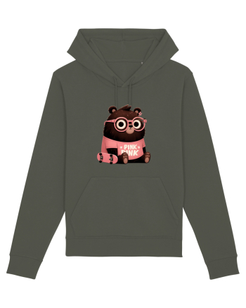 Pink Punk -gray bear 4 Khaki