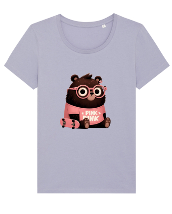 Pink Punk -gray bear 4 Lavender