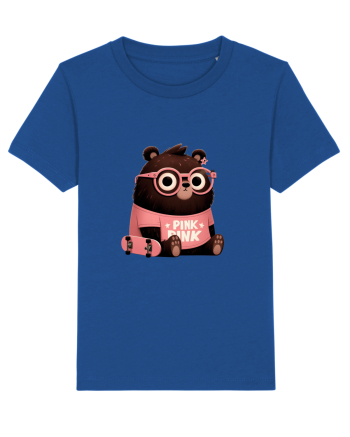 Pink Punk -gray bear 4 Majorelle Blue