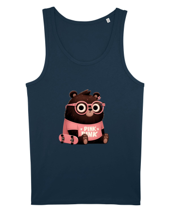 Pink Punk -gray bear 4 Navy