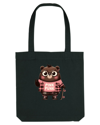 Pink Punk -gray bear 5 Black